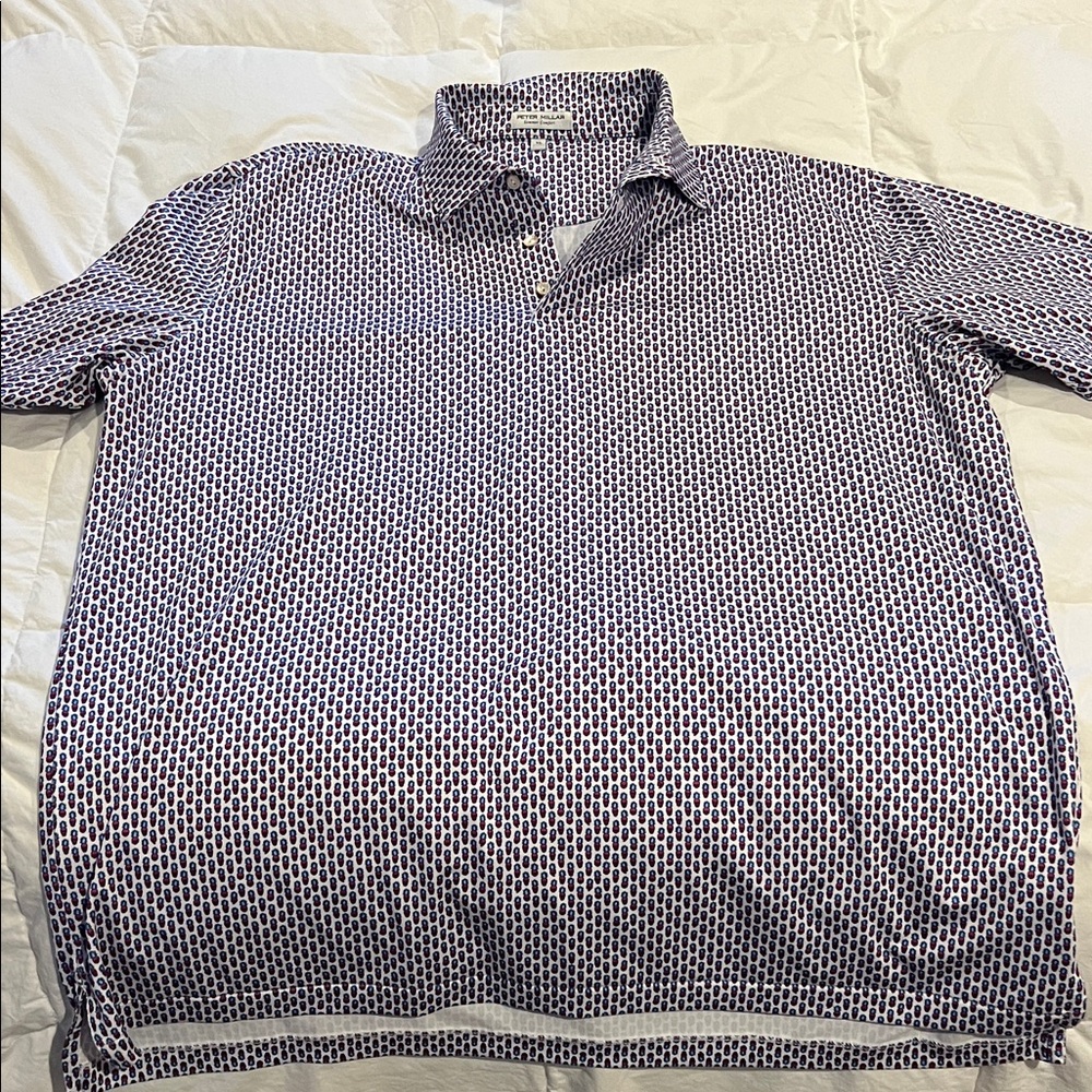 Peter Millar Patterned Polo
Size: XL
